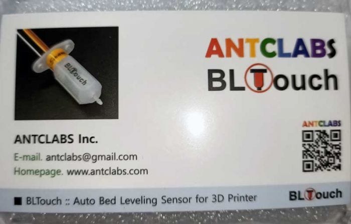 ANTCLABS BLTouch auto bed levelling sensor for 3D Printers
