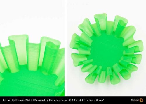 Fillamentum Filament PLA Extrafill "Luminous Green" - EUR | 750 Gram