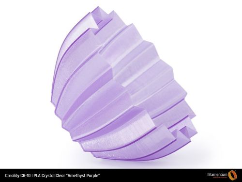 PLA Crystal Clear "Amethyst Purple