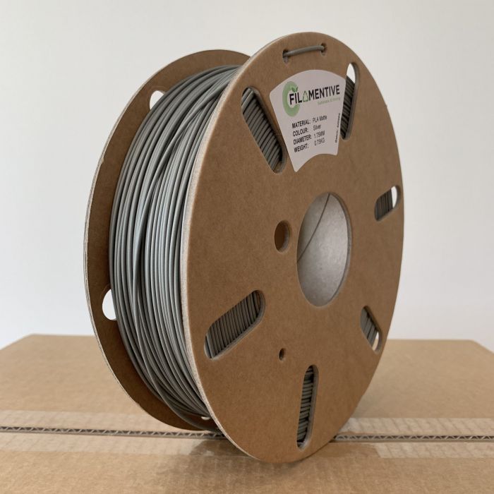 Silver PLA Matte – Silver 3D Printer Filament – Australia Filament