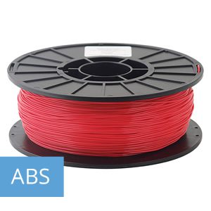 Red ABS Filament Reels